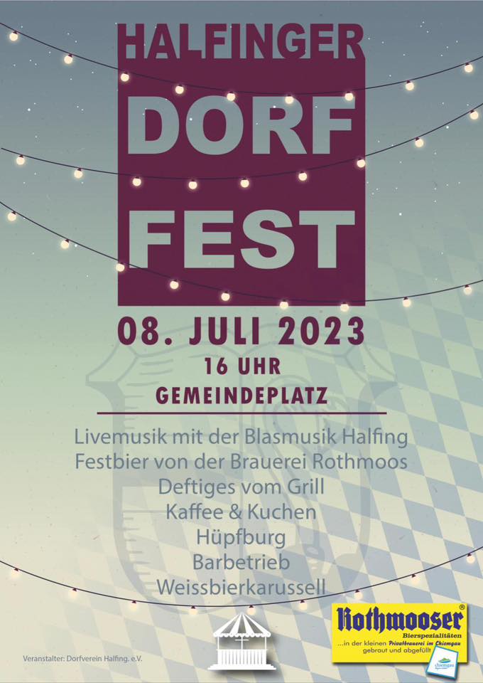 Dorffest Halfing 2023